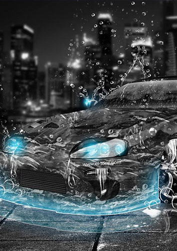 汽车3D广告宣传